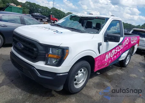 2023 Ford F-150 Xl из США, поврежденный, VIN 1FTMF1CB3PKD65001